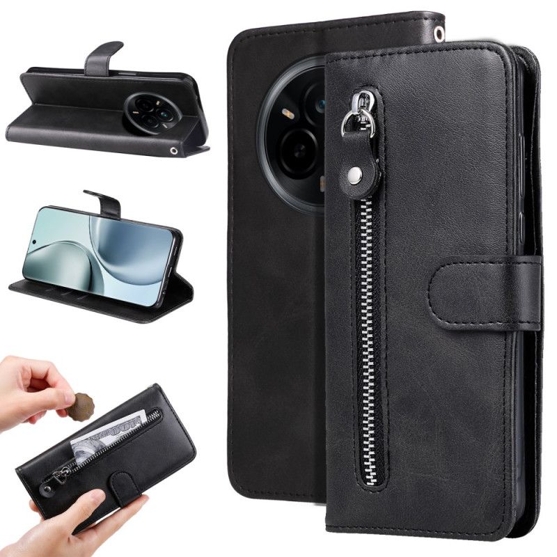 Folio Deksel Realme 14 Pro 5g Glidelåslomme Foran