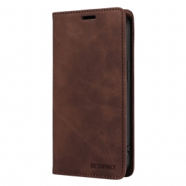 Folio Deksel Realme 14 Pro 5g Klassisk Semsket Skinn Rfid Beskyttelse Deksel