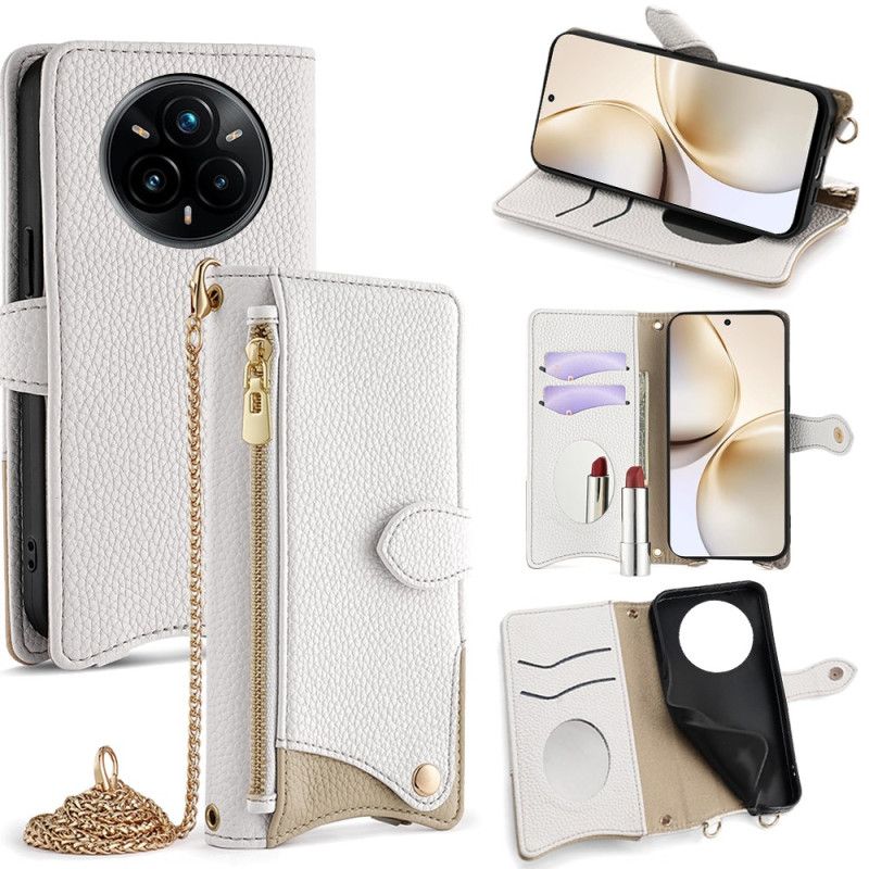 Folio Deksel Realme 14 Pro 5g Lommebok Og Kjede