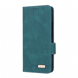 Folio Deksel Realme 14 Pro 5g Retro Semsket Skinn-effekt Beskyttelse Deksel