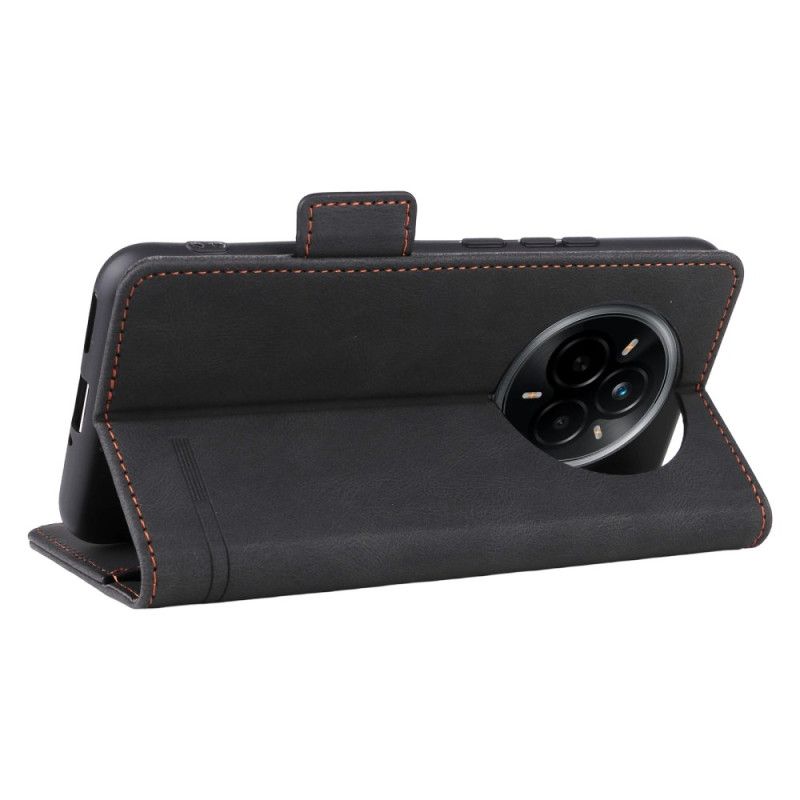 Folio Deksel Realme 14 Pro 5g Retro Semsket Skinn-effekt Beskyttelse Deksel