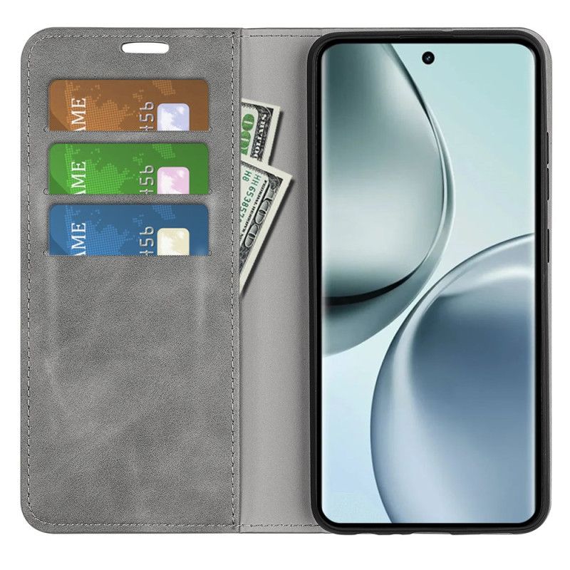 Folio Deksel Realme 14 Pro 5g Skinnstil Beskyttelse Deksel