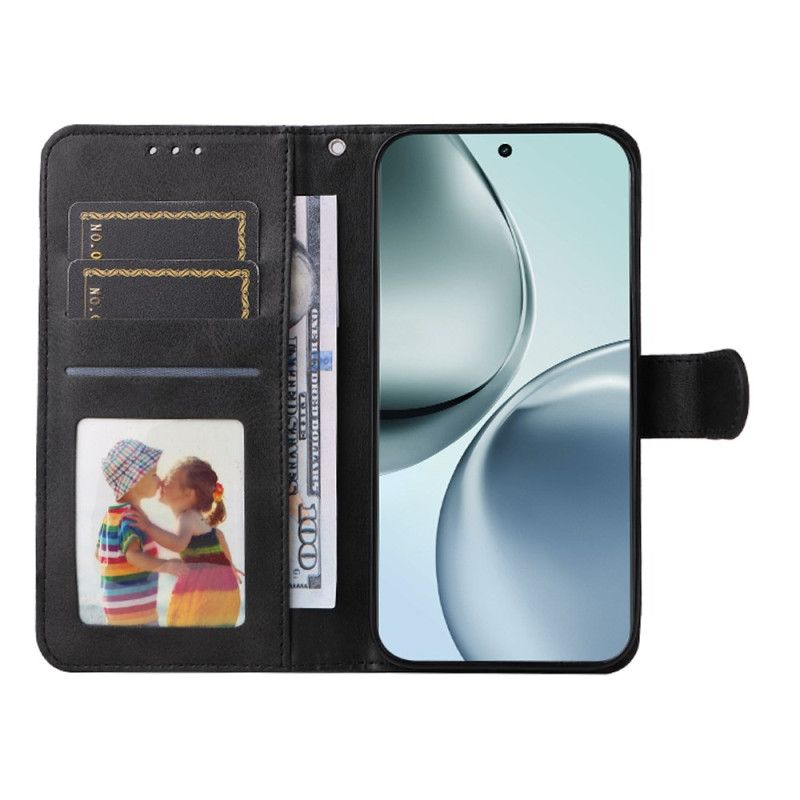 Folio Deksel Til Realme 14 Pro 5g Lommebok I Kunstskinn