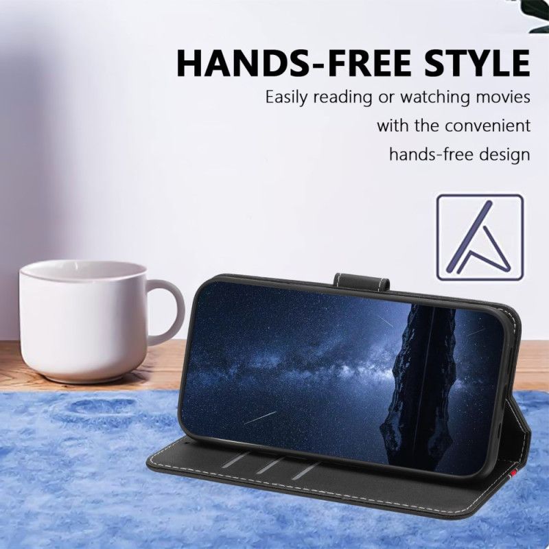 Folio Deksel Til Realme 14 Pro 5g Tofarget Kant