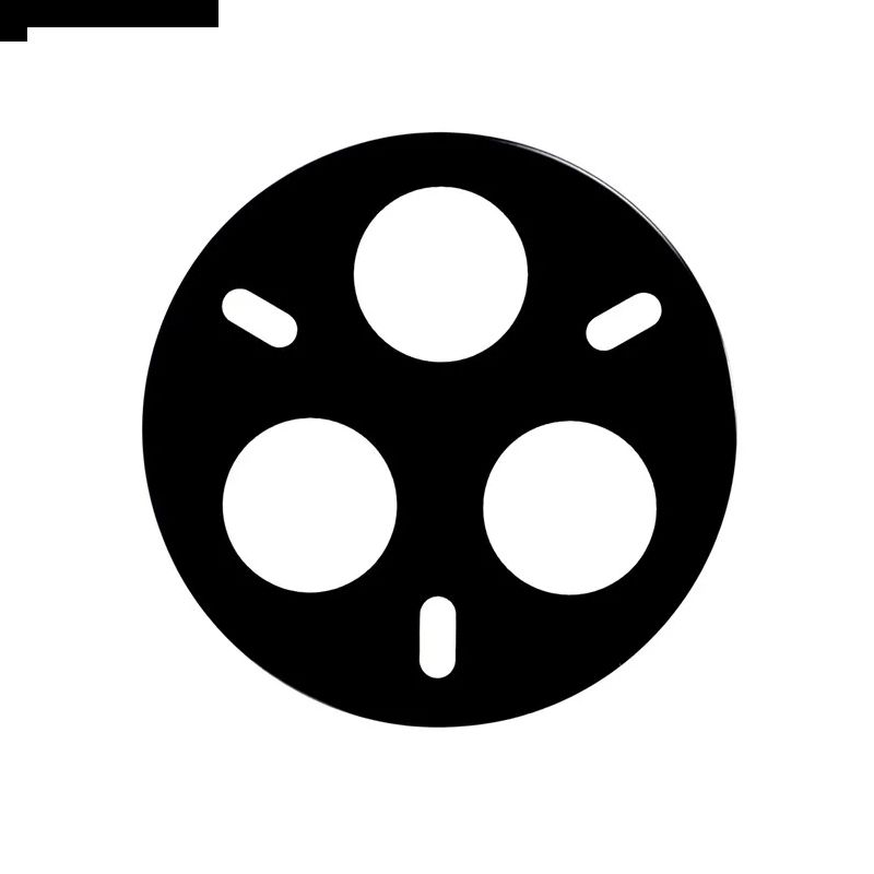 Herdet Glasslinsebeskytter For Realme 14 Pro 5g (svart Versjon)