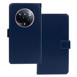 Lærdeksel Folio Deksel Realme 14 Pro 5g Idewei Kunstskinn