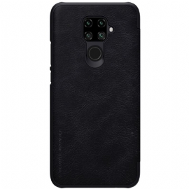 Folio Deksel Til Huawei Mate 30 Lite Anti-fall Nillkin Qin Kunstskinn
