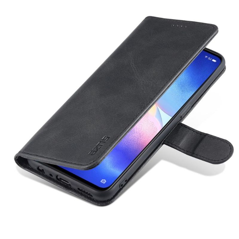 Folio Deksel Etui Til Oppo Find X3 Lite Lærdeksel Azns Folio Case Kortholder