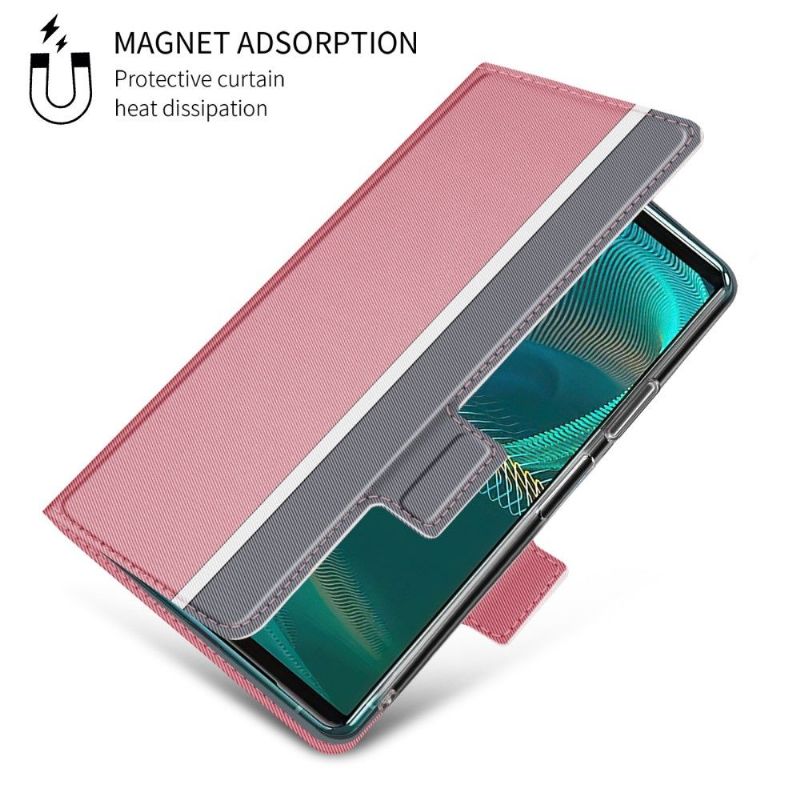 Folio Deksel Til Sony Xperia 5 III Victoria Style Leather