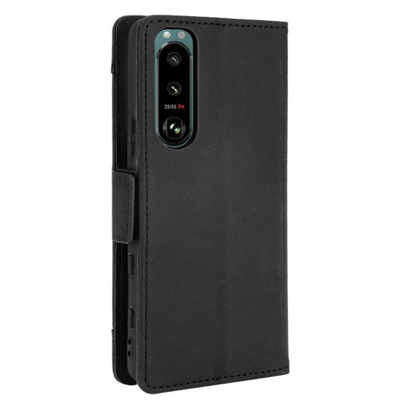 Lærdeksel Til Sony Xperia 5 III Premium Med Kortholder