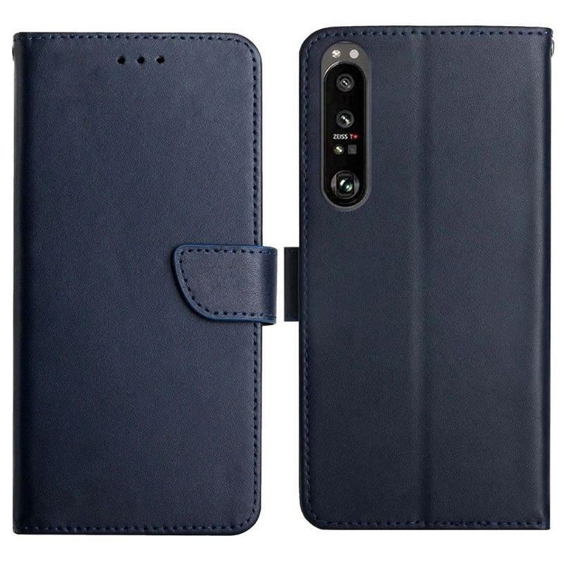 Lærdeksel Til Sony Xperia 5 III Smooth Touch Leather