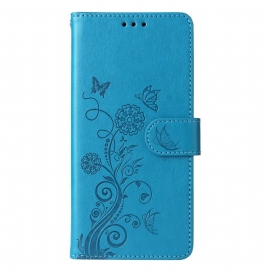 Folio Deksel Oppo Reno 13 Pro 5g Blomster