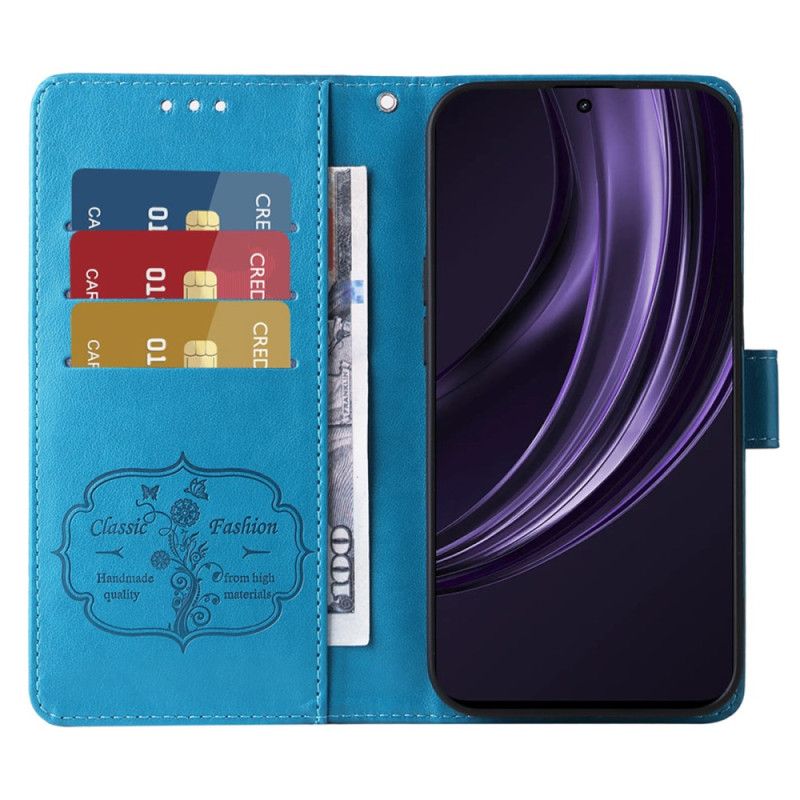 Folio Deksel Oppo Reno 13 Pro 5g Blomster