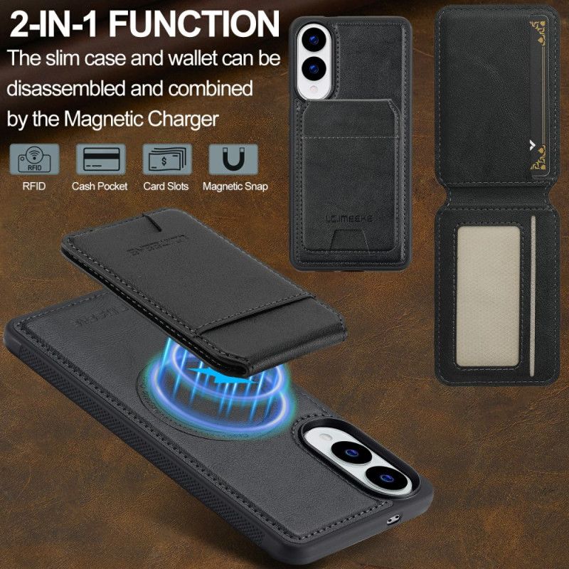 Deksel Samsung Galaxy S25 5g Edge Avtakbar Magnetisk Kortholder