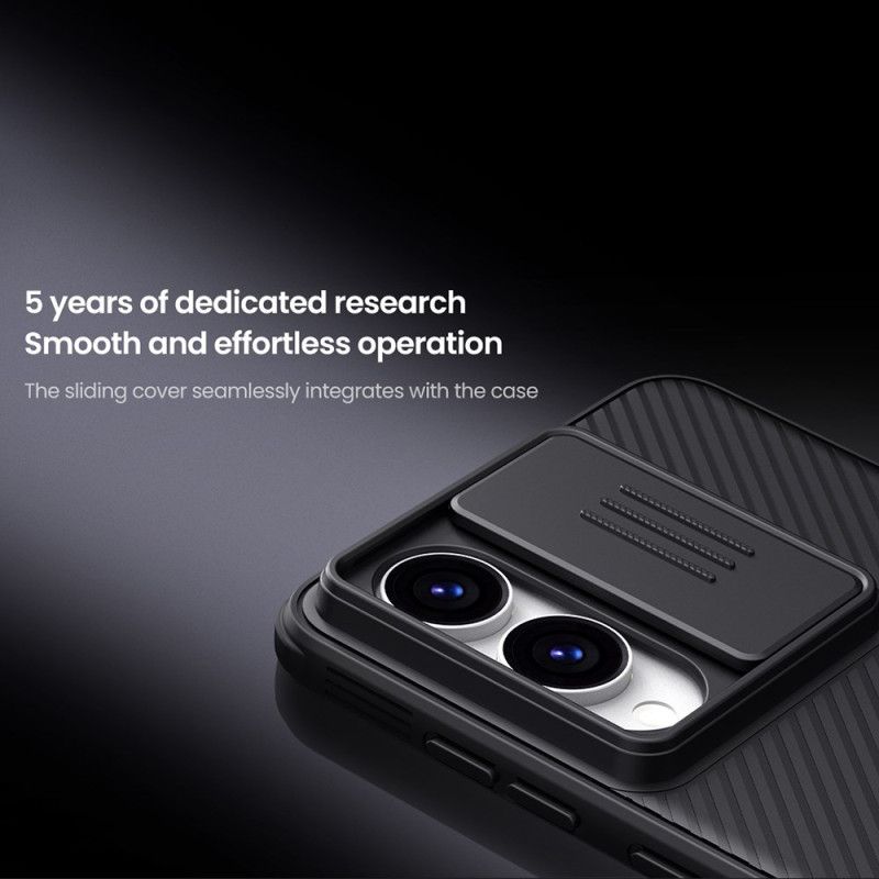 Deksel Samsung Galaxy S25 5g Edge Camshield Pro Med Skyvedeksel For Kamera Nillkin