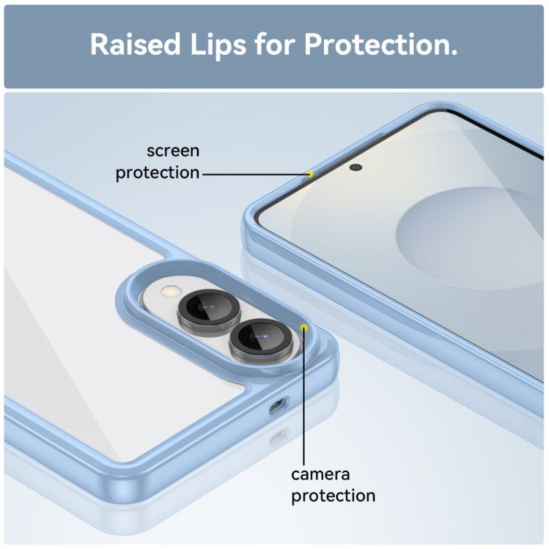 Deksel Samsung Galaxy S25 5g Edge Candy-serien Beskyttelse Deksel