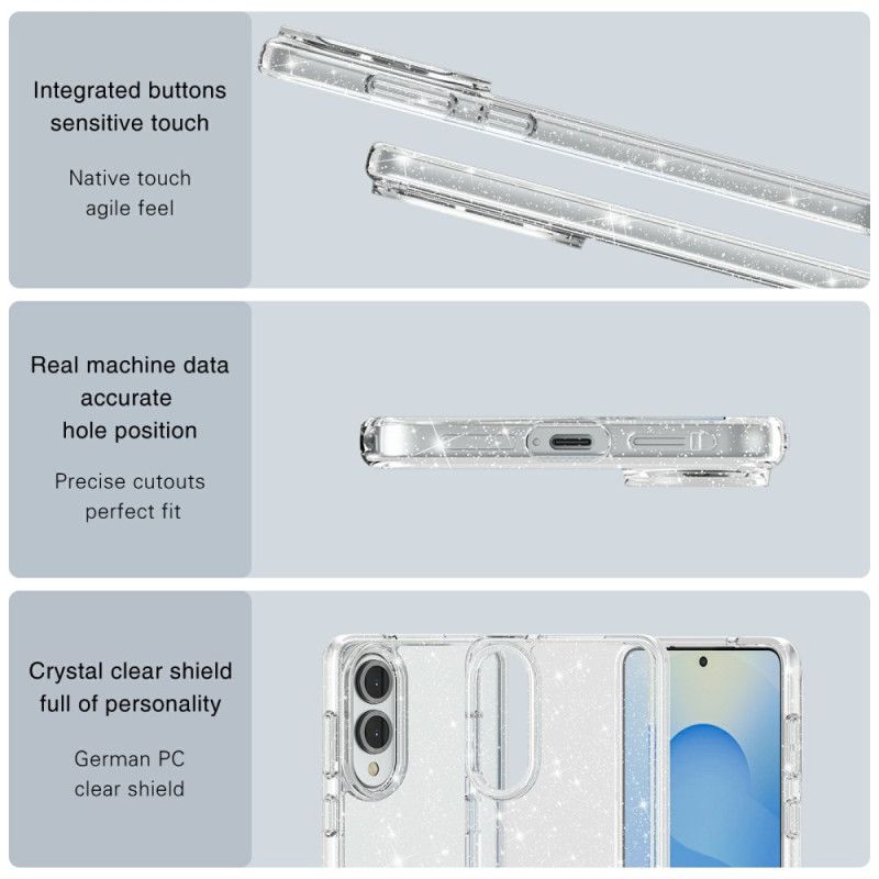 Deksel Samsung Galaxy S25 5g Edge Glitter