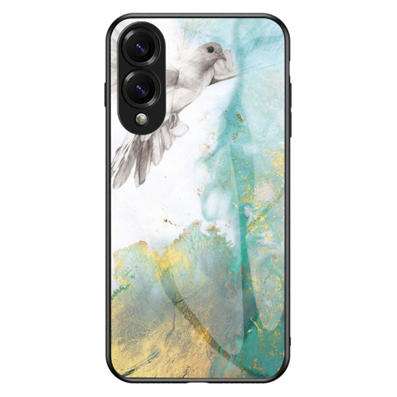 Deksel Samsung Galaxy S25 5g Edge Herdet Marmorglass