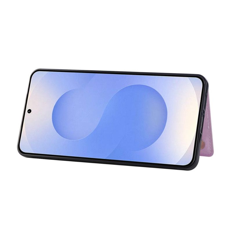 Deksel Samsung Galaxy S25 5g Edge Kortholder Med Blomstermønster