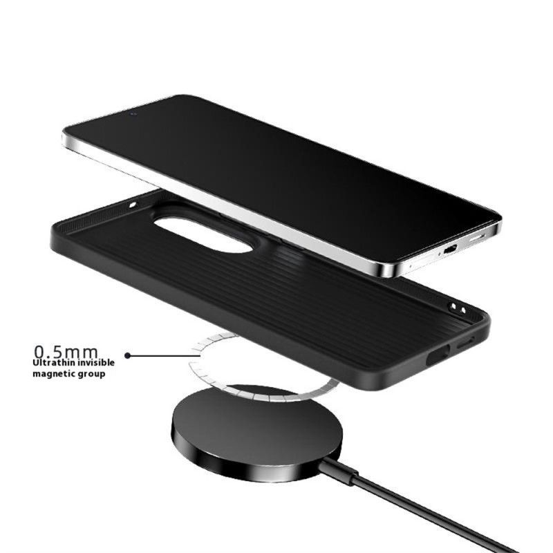 Deksel Samsung Galaxy S25 5g Edge Magsafe-kompatibel Abeel