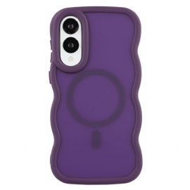 Deksel Samsung Galaxy S25 5g Edge Magsafe-kompatibel Ripple Beskyttelse Deksel