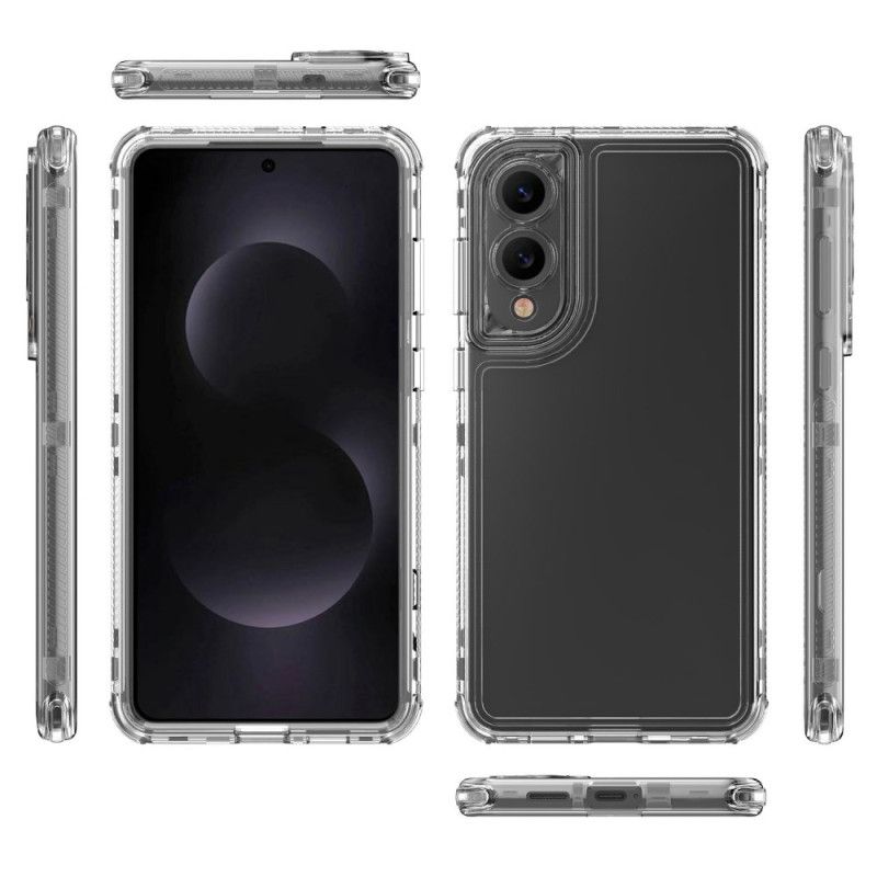 Deksel Samsung Galaxy S25 5g Edge Mobildeksel Avtakbar 3-i-1