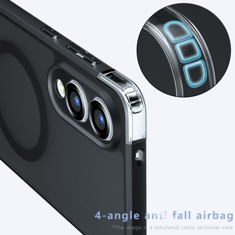 Deksel Samsung Galaxy S25 5g Edge Mobildeksel Magsafe Mate-kompatibel