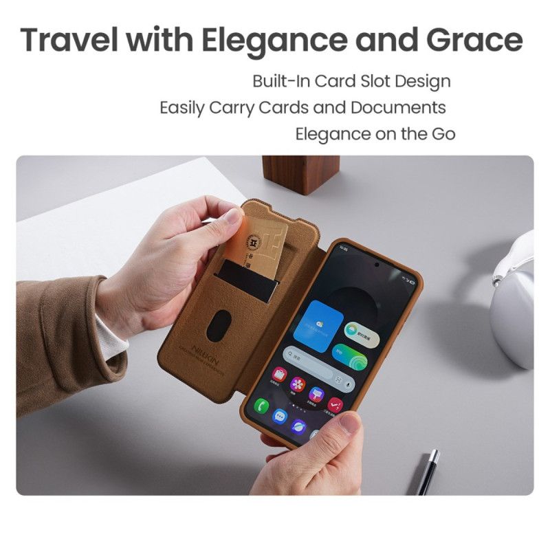 Deksel Samsung Galaxy S25 5g Edge Qin Pro-serien Nillkin