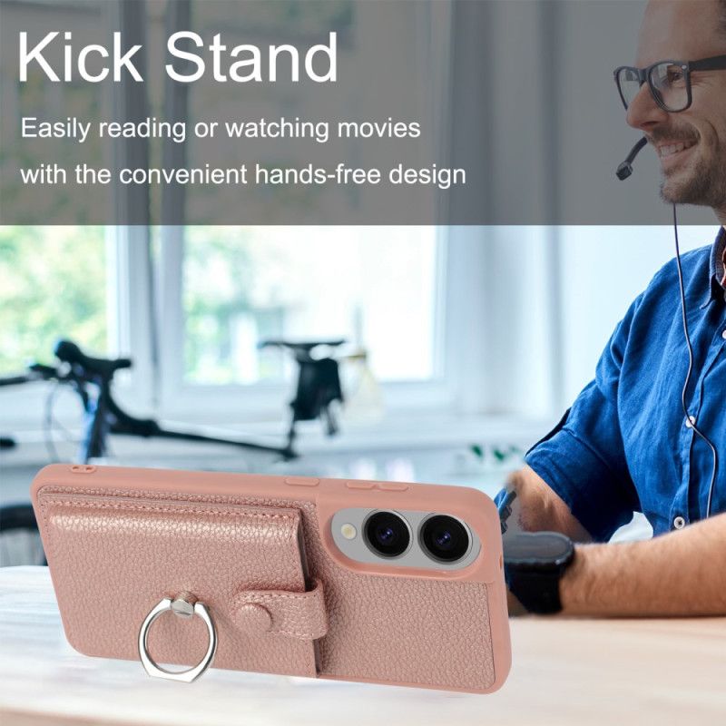 Deksel Samsung Galaxy S25 5g Edge Ringholder Og Kortholder