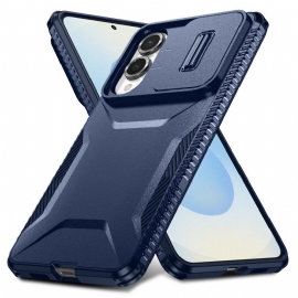 Deksel Samsung Galaxy S25 5g Edge Robust Metalleffekt