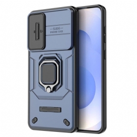 Deksel Samsung Galaxy S25 5g Edge Slitesterk Ring Med Linsebeskytter