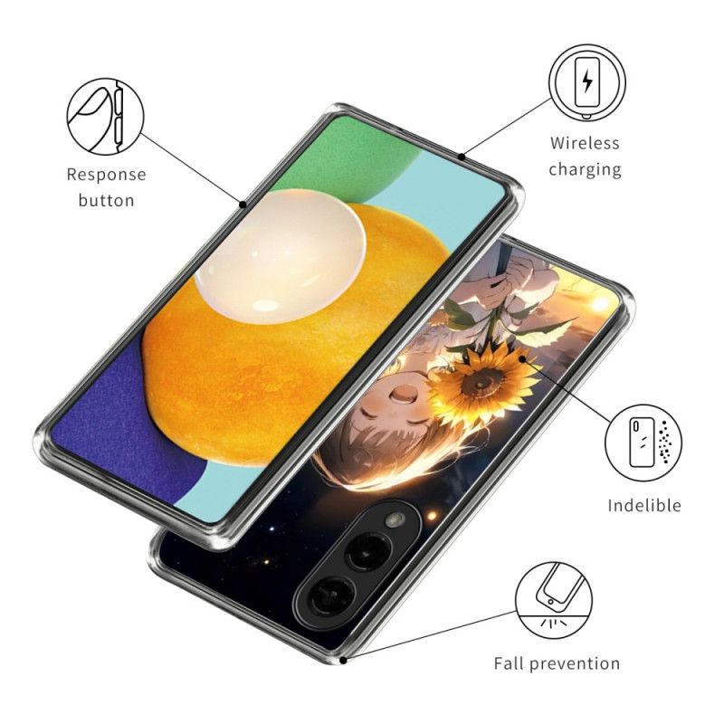 Deksel Samsung Galaxy S25 5g Edge Solsikkejente