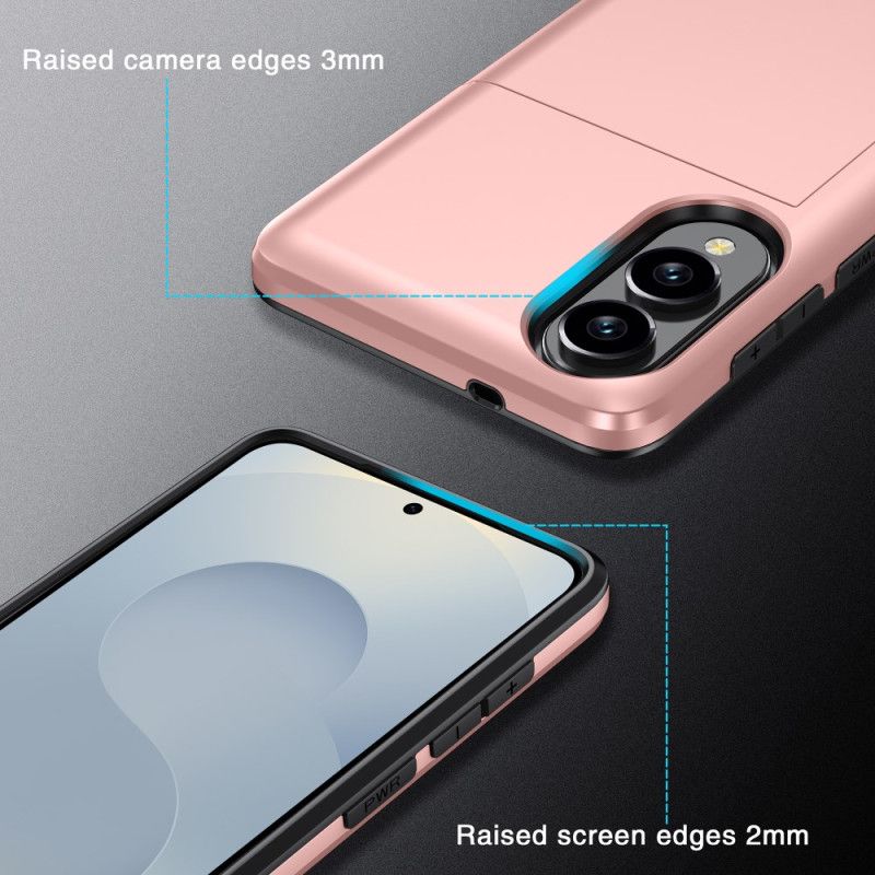 Deksel Til Samsung Galaxy S25 5g Edge Skyvekortholder