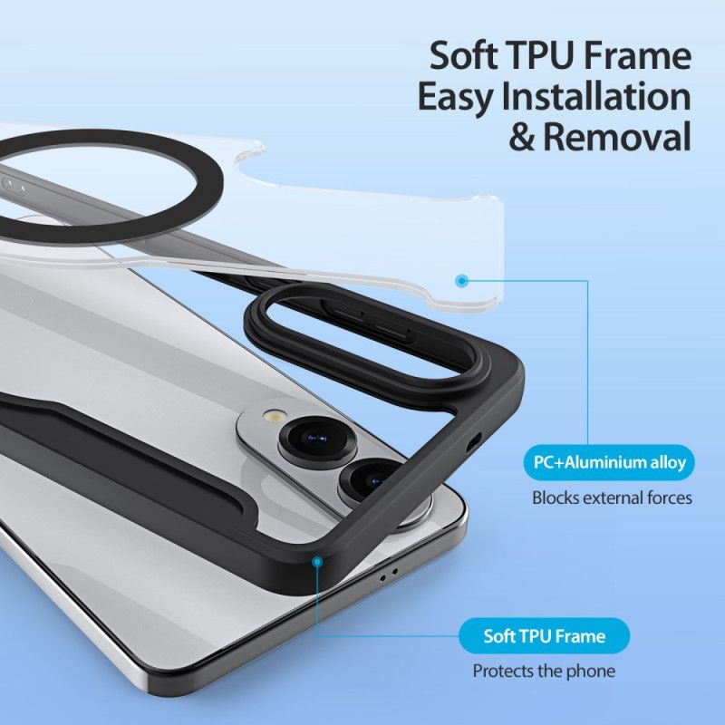 Folio Deksel Lær Samsung Galaxy S25 5g Edge Mobildeksel Dux Ducis Pro-seriens Deksel X