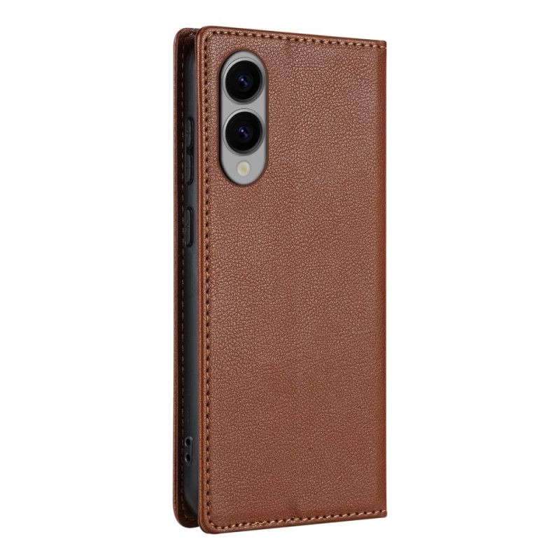 Folio Deksel Lær Samsung Galaxy S25 5g Edge Mobildeksel Klassisk Stil