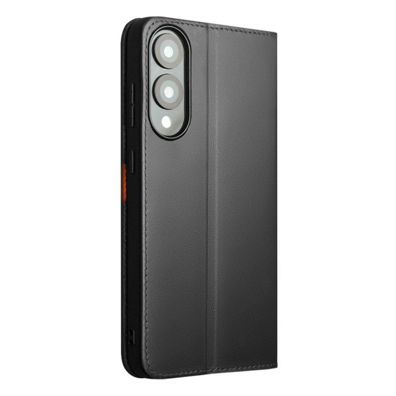 Folio Deksel Lær Samsung Galaxy S25 5g Edge Prestige Qialino-lommebok