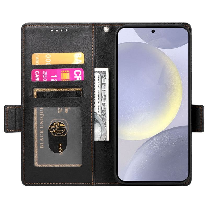 Folio Deksel Samsung Galaxy S25 5g Edge Allsidig Design