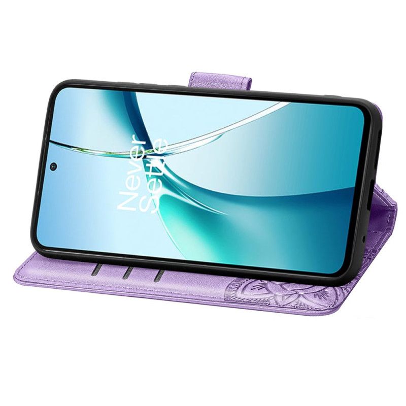 Folio Deksel Samsung Galaxy S25 5g Edge Barokk Sommerfugl Med Håndleddsstropp