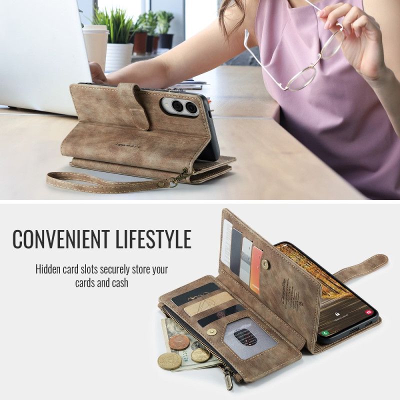 Folio Deksel Samsung Galaxy S25 5g Edge Caseme-lommebok Beskyttelse Deksel