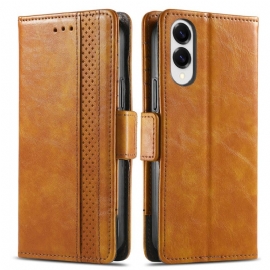 Folio Deksel Samsung Galaxy S25 5g Edge Caseneo Beskyttelse Deksel