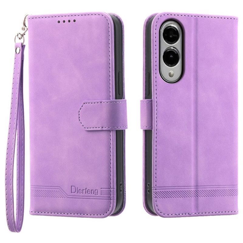 Folio Deksel Samsung Galaxy S25 5g Edge Dierfeng