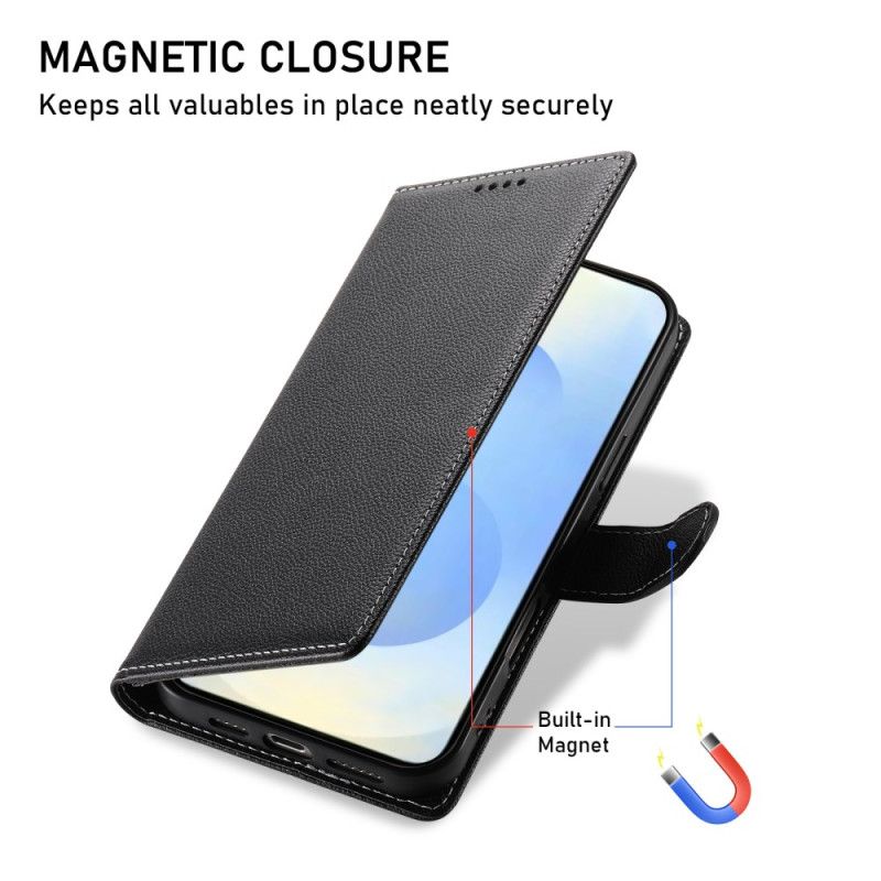 Folio Deksel Samsung Galaxy S25 5g Edge Kunstlær