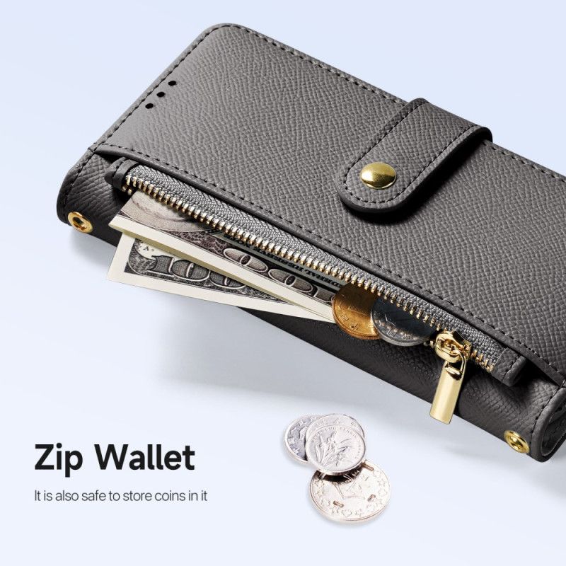 Folio Deksel Samsung Galaxy S25 5g Edge Lawa-serien Dux Ducis