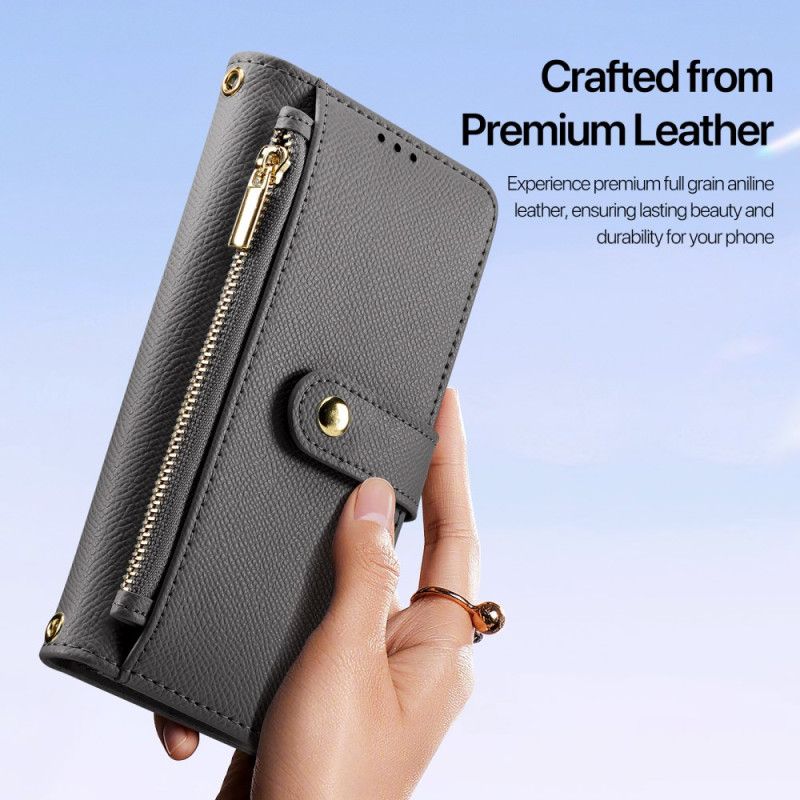 Folio Deksel Samsung Galaxy S25 5g Edge Lawa-serien Dux Ducis