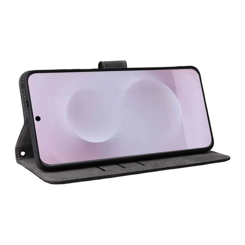 Folio Deksel Samsung Galaxy S25 5g Edge Rfid-funksjon Med Stropp