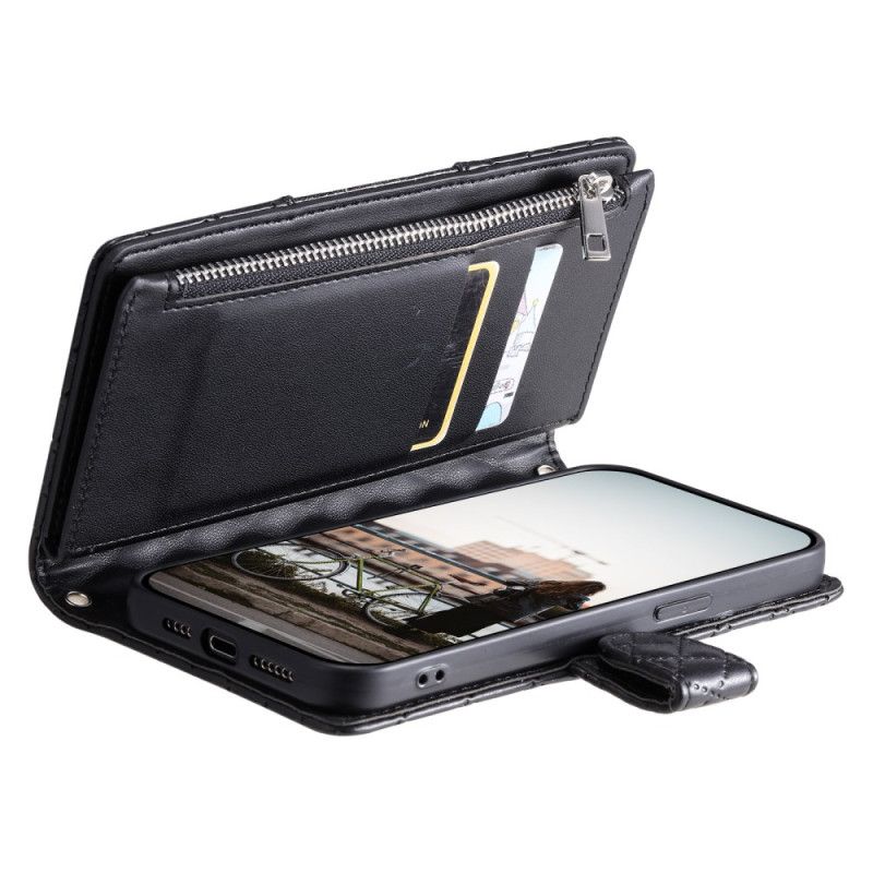 Folio Deksel Til Samsung Galaxy S25 5g Edge Vattert Lommebok