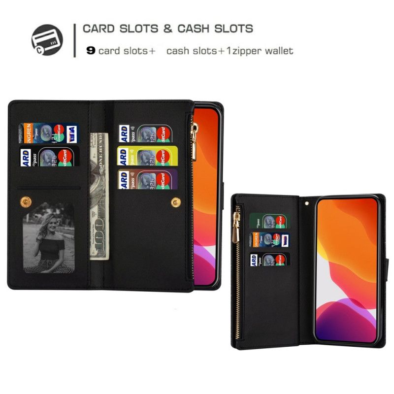 Lærdeksel Folio Deksel Samsung Galaxy S25 5g Edge Mobildeksel Lommebok Med Paljettstropp