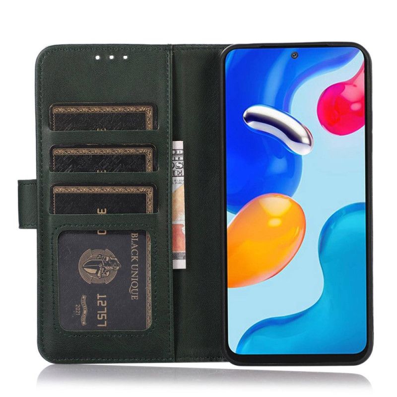 Lærdeksel Folio Deksel Samsung Galaxy S25 5g Edge Mobildeksel Teksturert Skinn