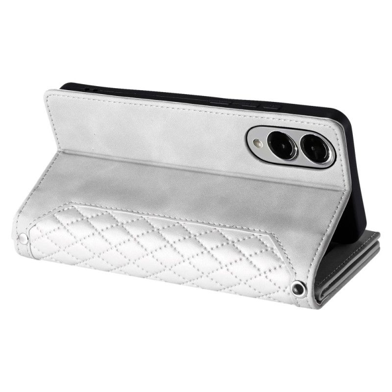 Lærdeksel Folio Deksel Samsung Galaxy S25 5g Edge Mobildeksel Vattert Lommebok