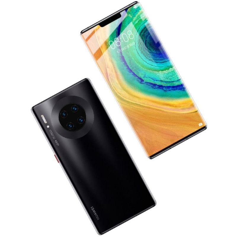 Huawei Mate 30 Pro - Skjermbeskytter I Herdet Glass I Full Størrelse - Svart